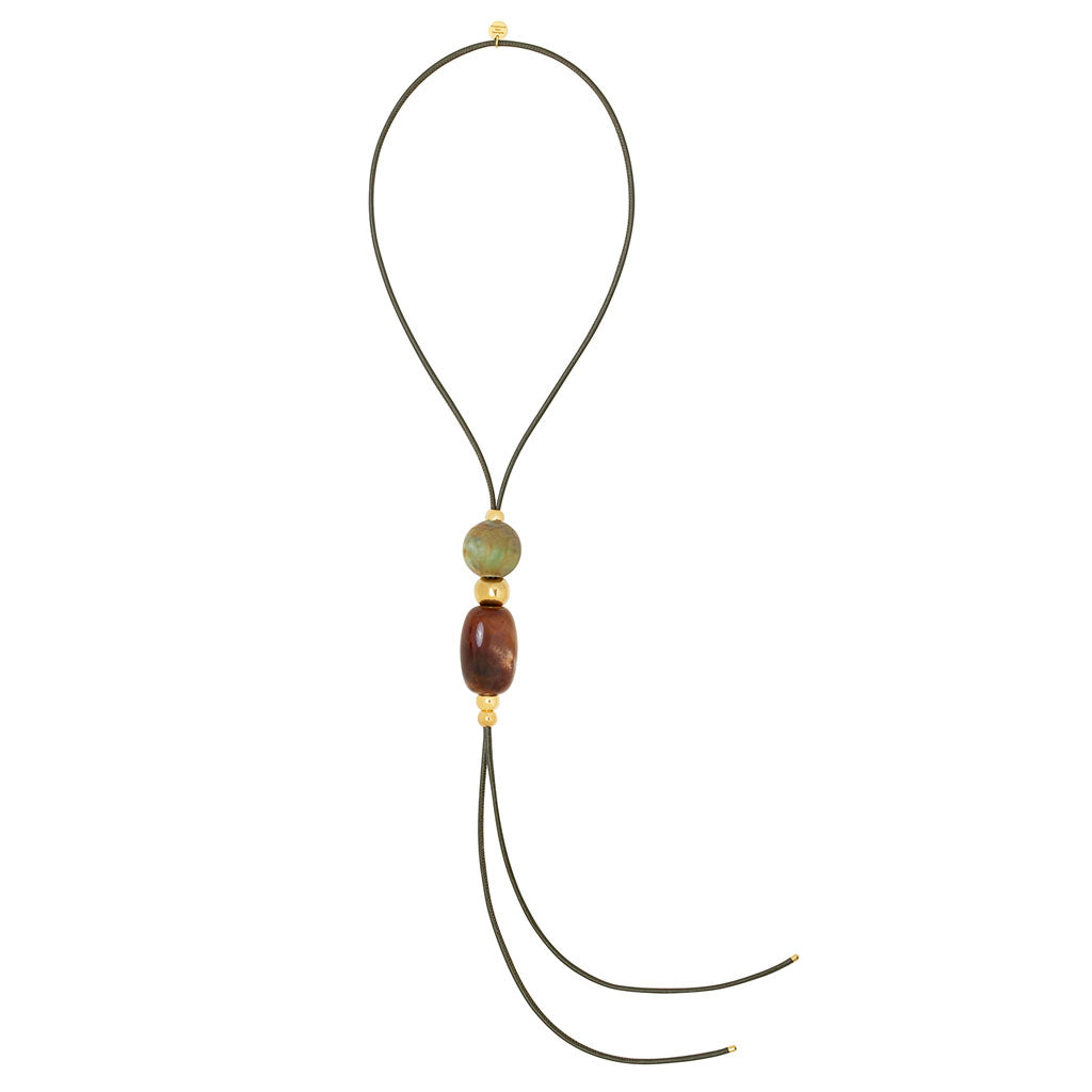 HYDRA KETTE salbei cognac