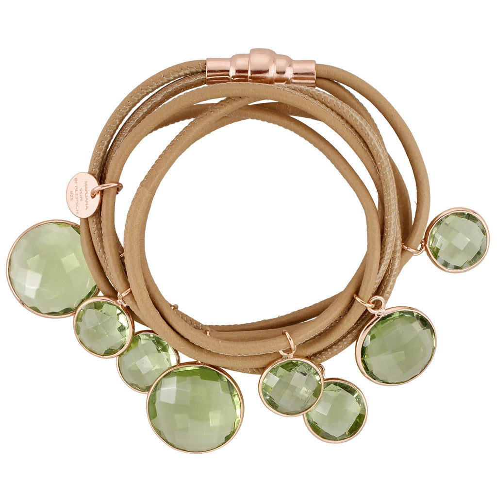 QUENTIN muskat grüner Quarz