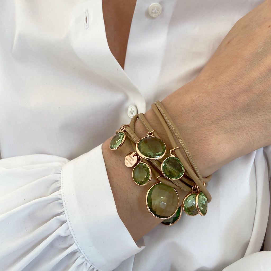 QUENTIN muskat grüner Quarz