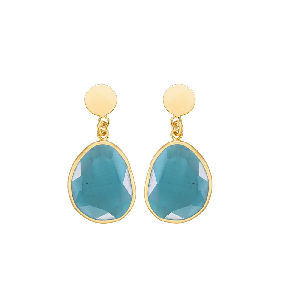SHELLY OHRRINGE AQUA