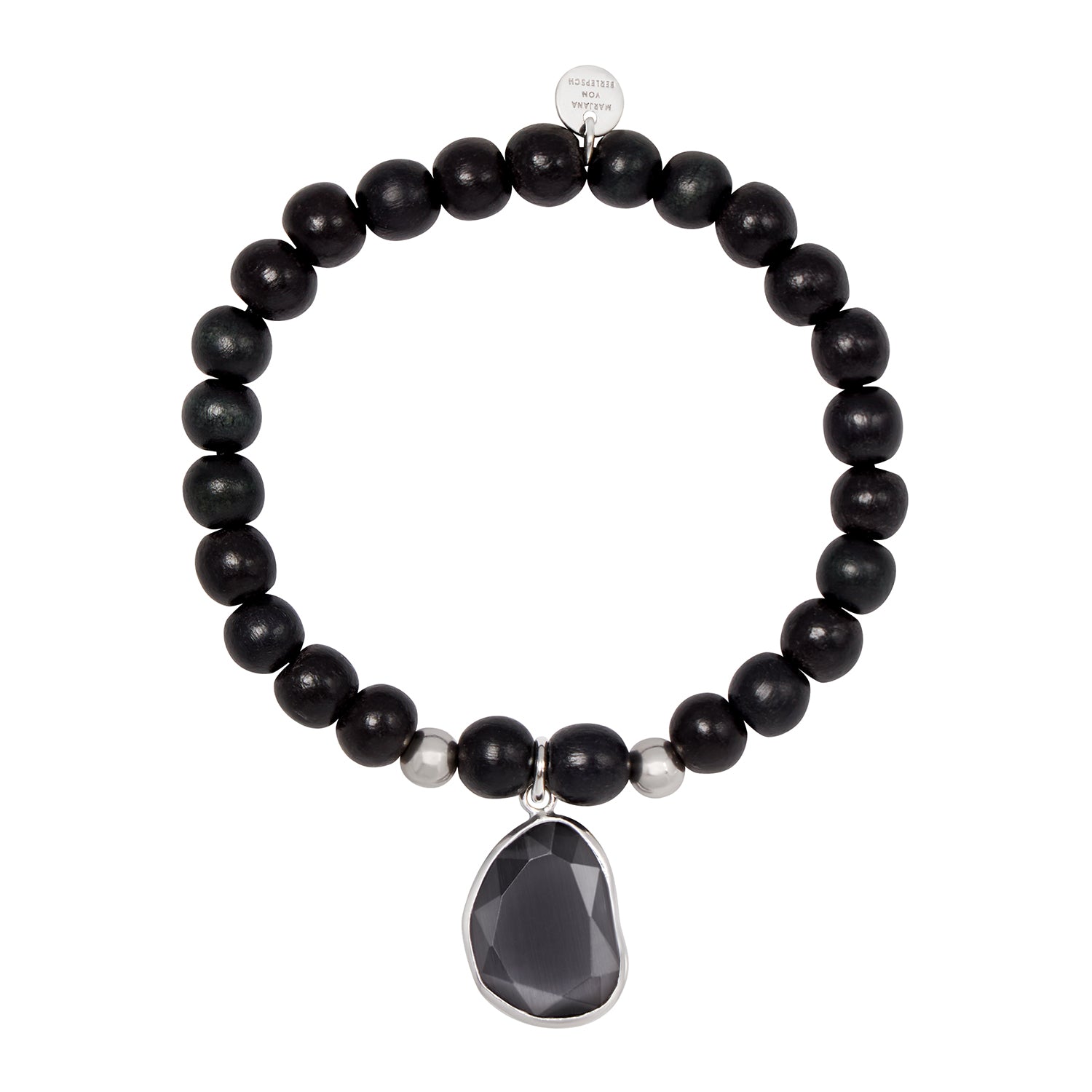 ELSA ARMBAND schwarz cateye