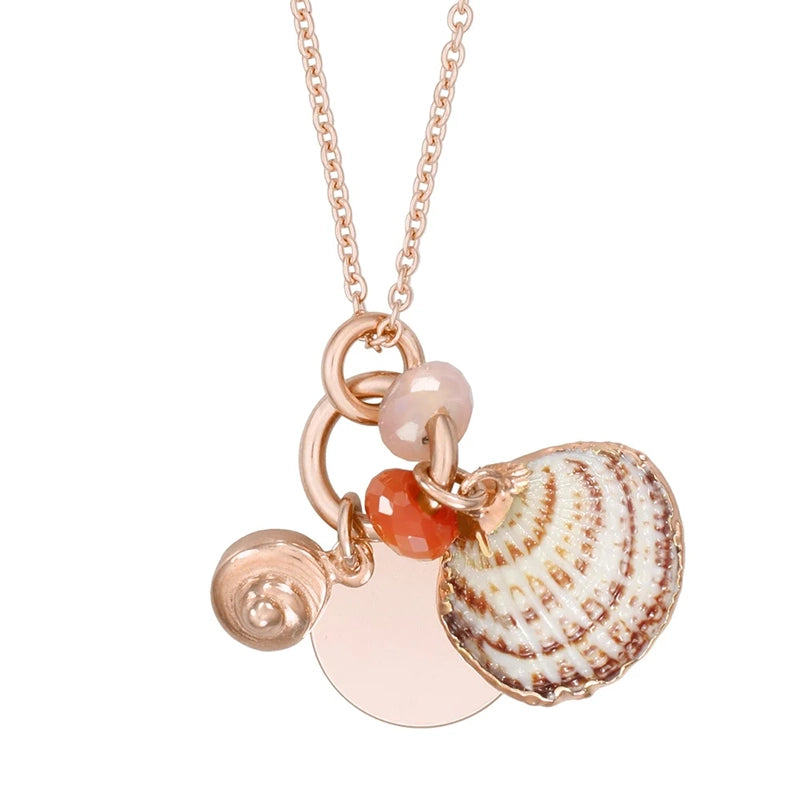 Muschelkette bunt