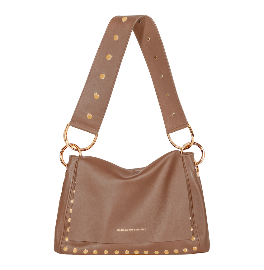 KAREN TASCHE NIETE Cognac