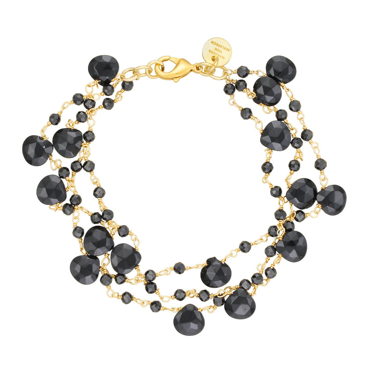 LYNN ARMBAND Black Onyx