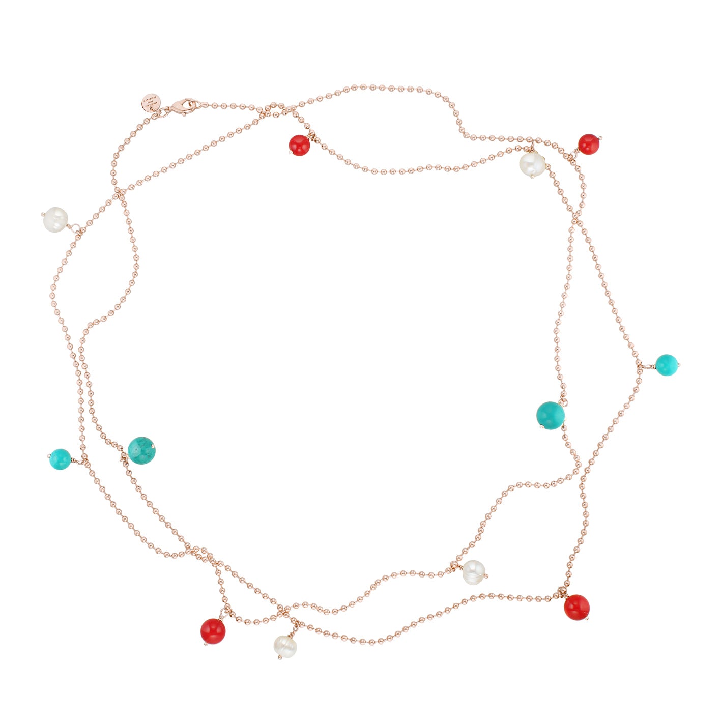 ROSY KETTE ROT TÜRKIS MIX