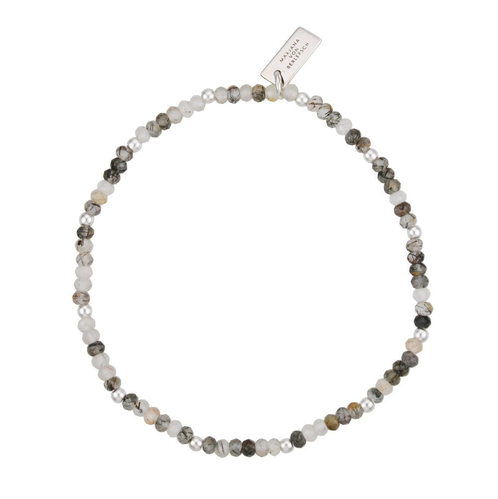 TILA ARMBAND SAPHIR GRAU