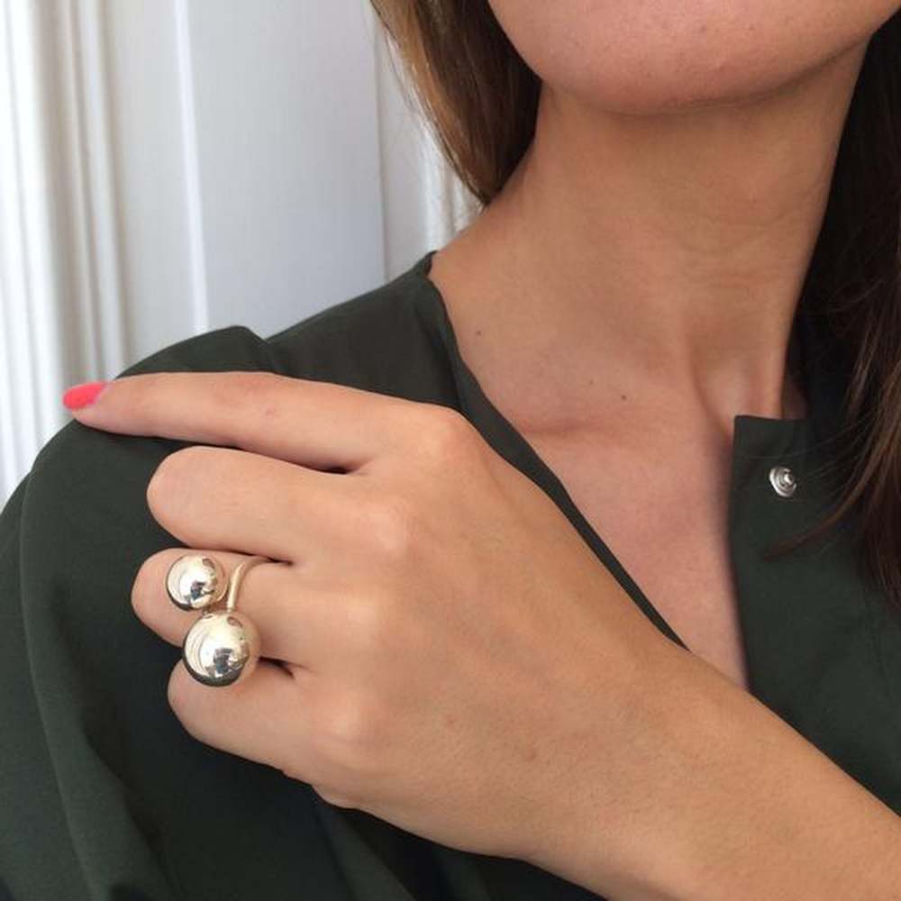 CAMA KugelRing Silber