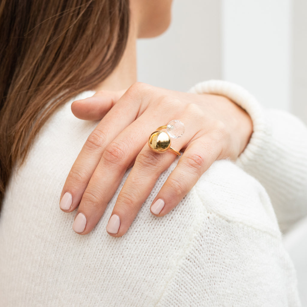 CAMA BERGRKISTALL Gold