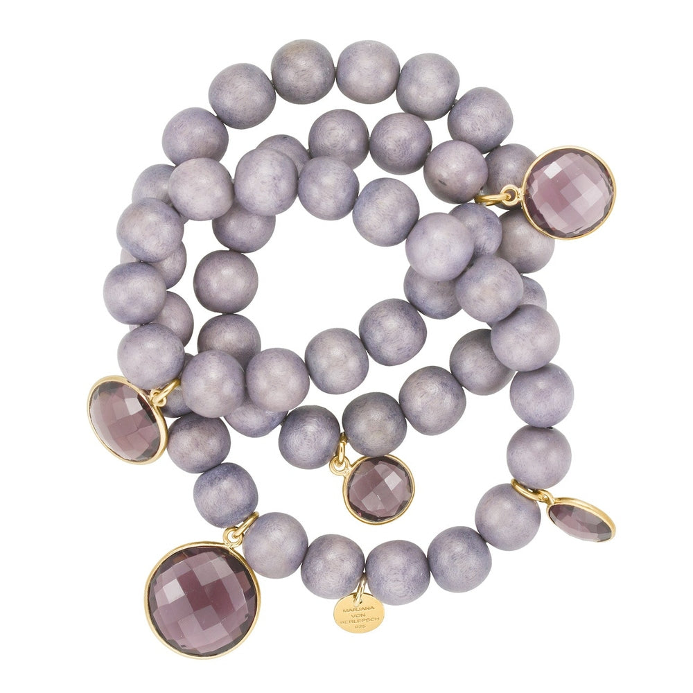 MALA ARMBAND FLIEDER AMETHYST