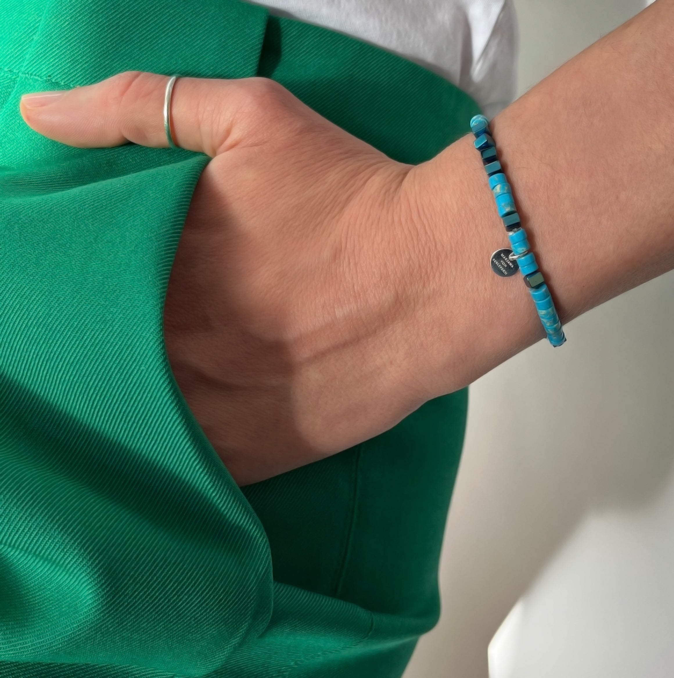 MORRIS ARMBAND Türkis