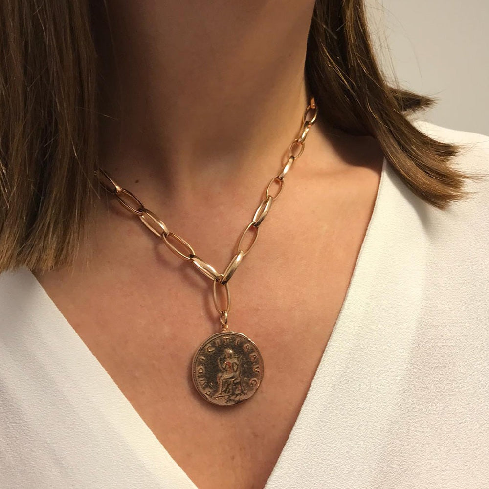 NINA Gliederkette Münze