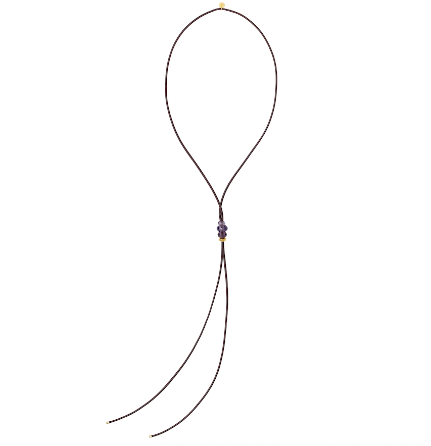 ANNYKette pflaume Amethyst