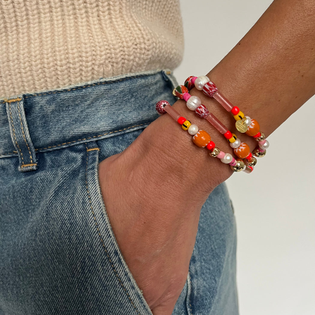 BLOOM WICKELARMBAND ORANGE