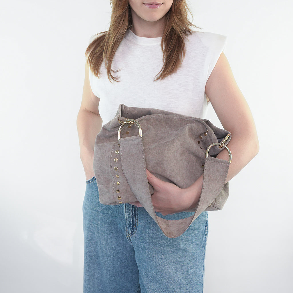 MURRAY TASCHE NIETE Taupe