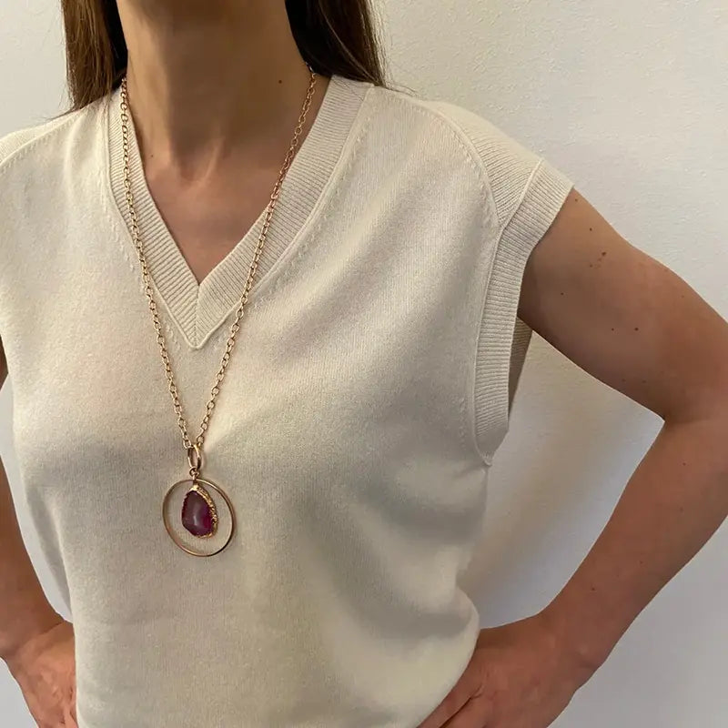 Kette mit Achat