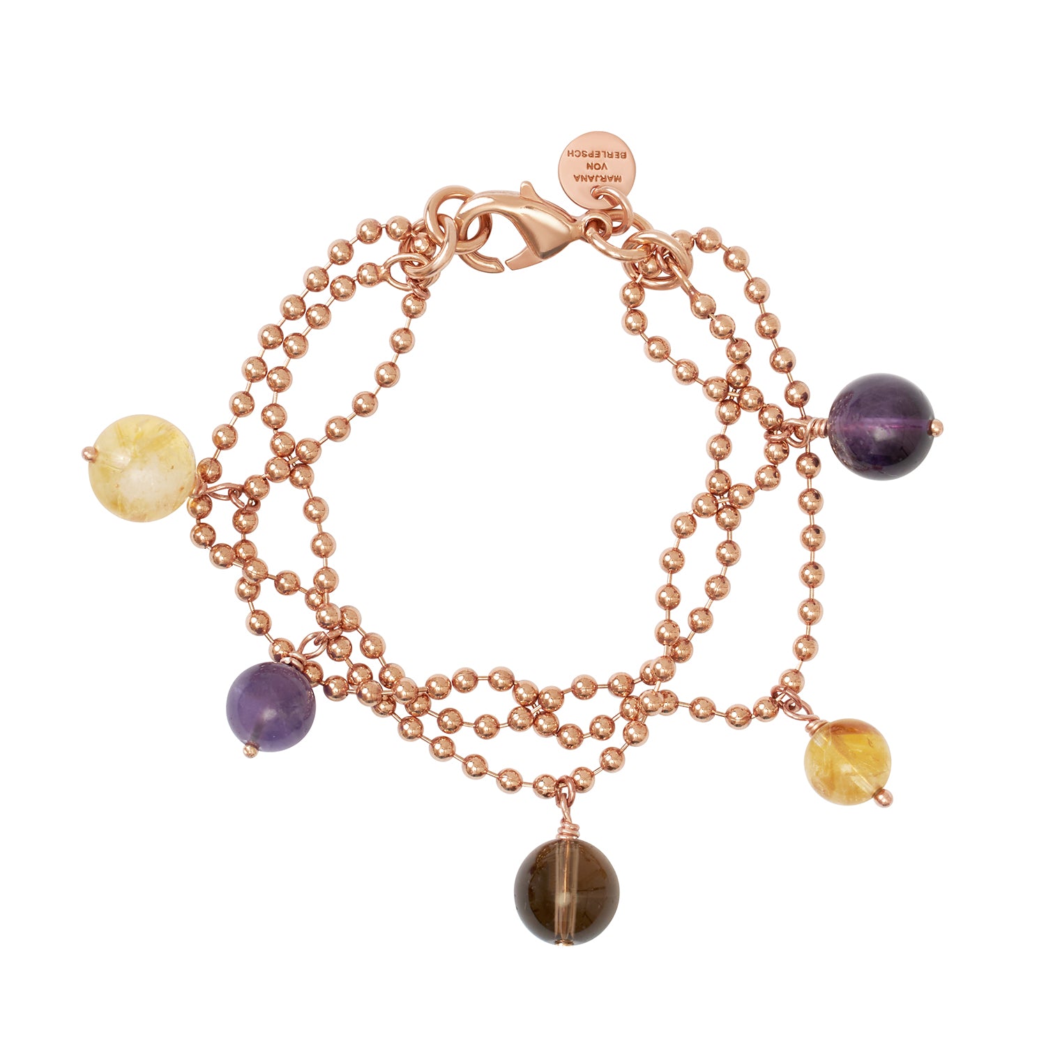 ROSY ARMBAND CITRIN MIX