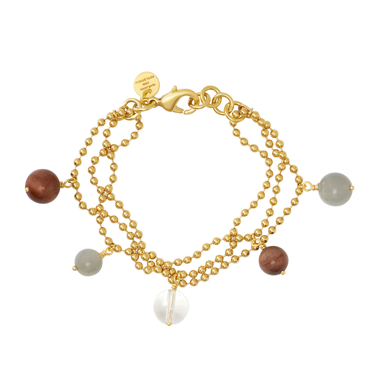 ROSY ARMBAND Carneol Mix