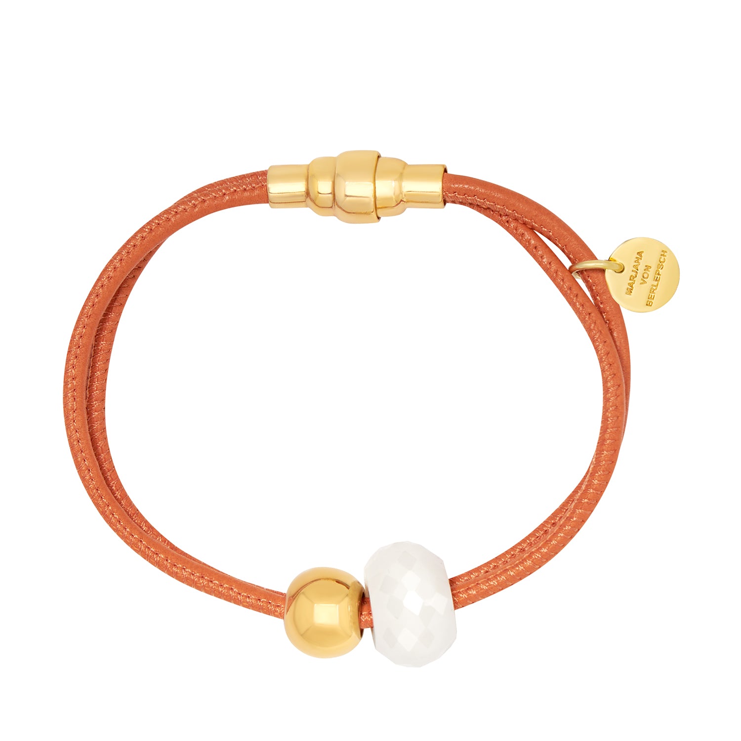 SALLY ARMBAND grauer Mondstein