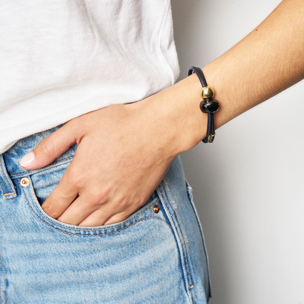 SALLY ARMBAND Black Onyx