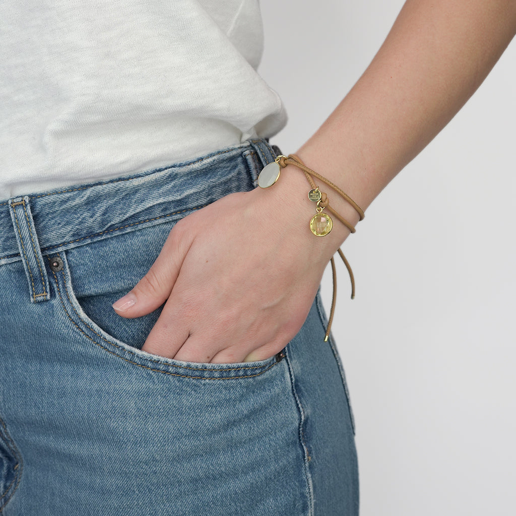 TABEA WICKELARMBAND EDELSTEINE