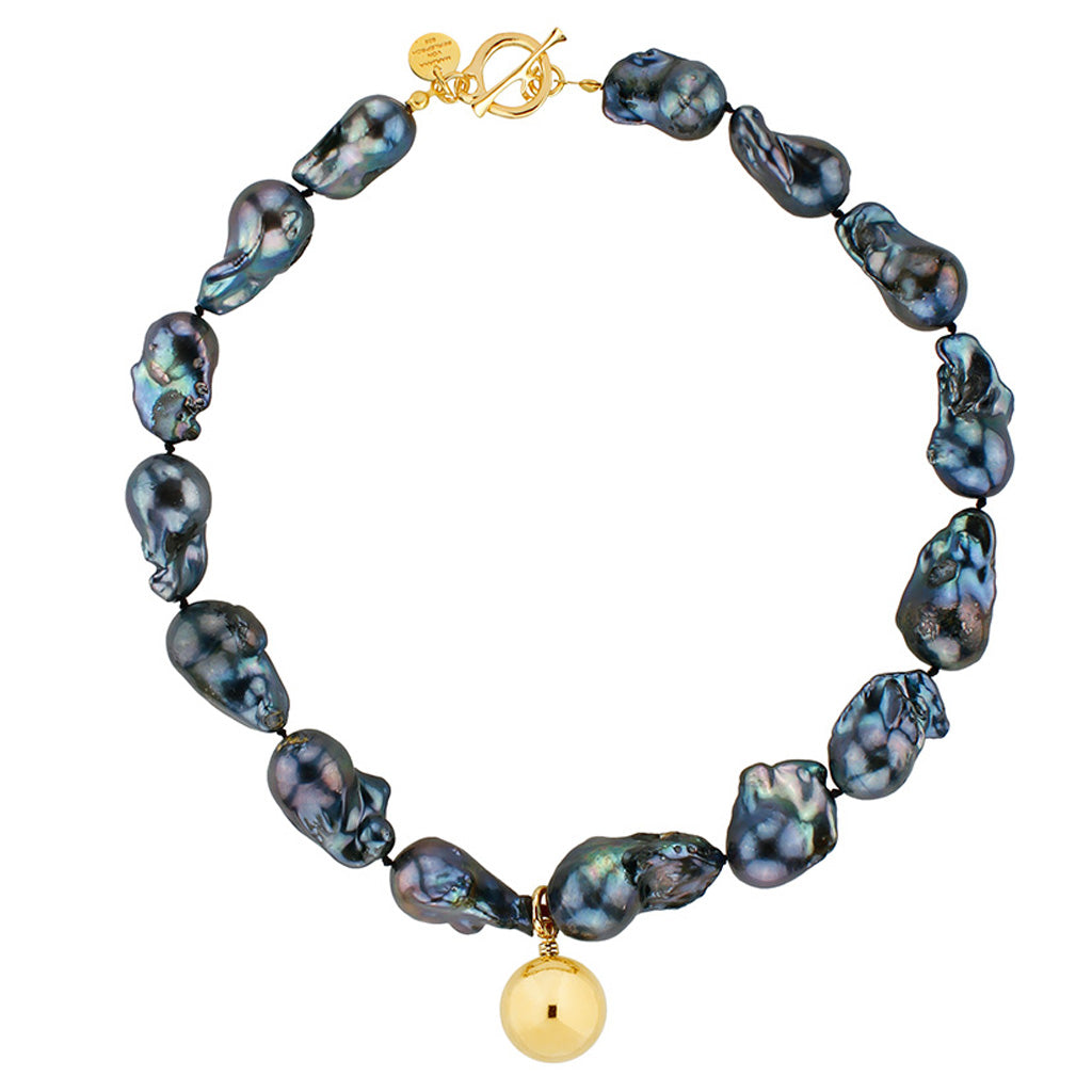 ADRIENNE BIG KETTE  NIGHTBLUE Gold