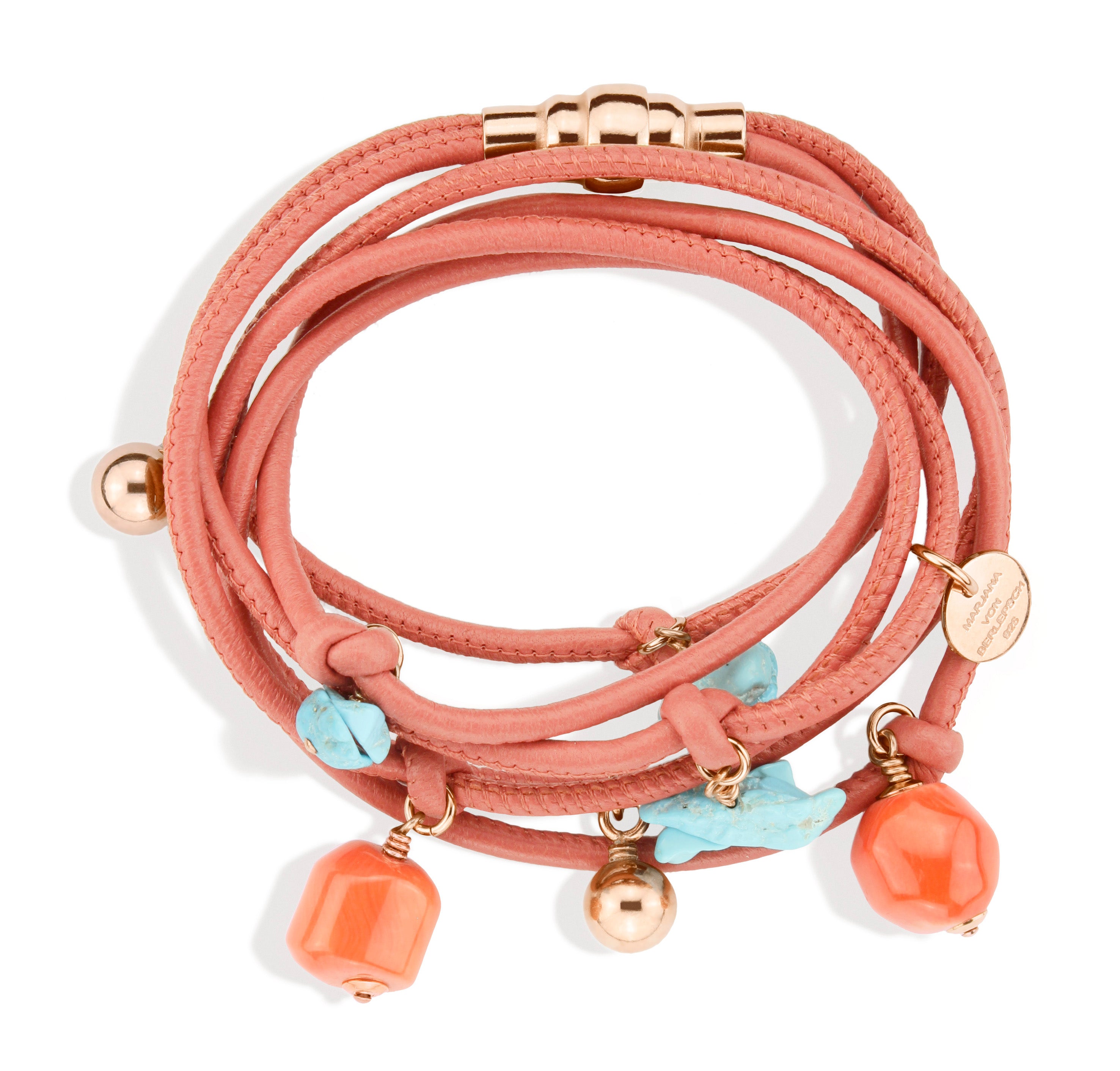 LUCIA ARMBAND KORALLE