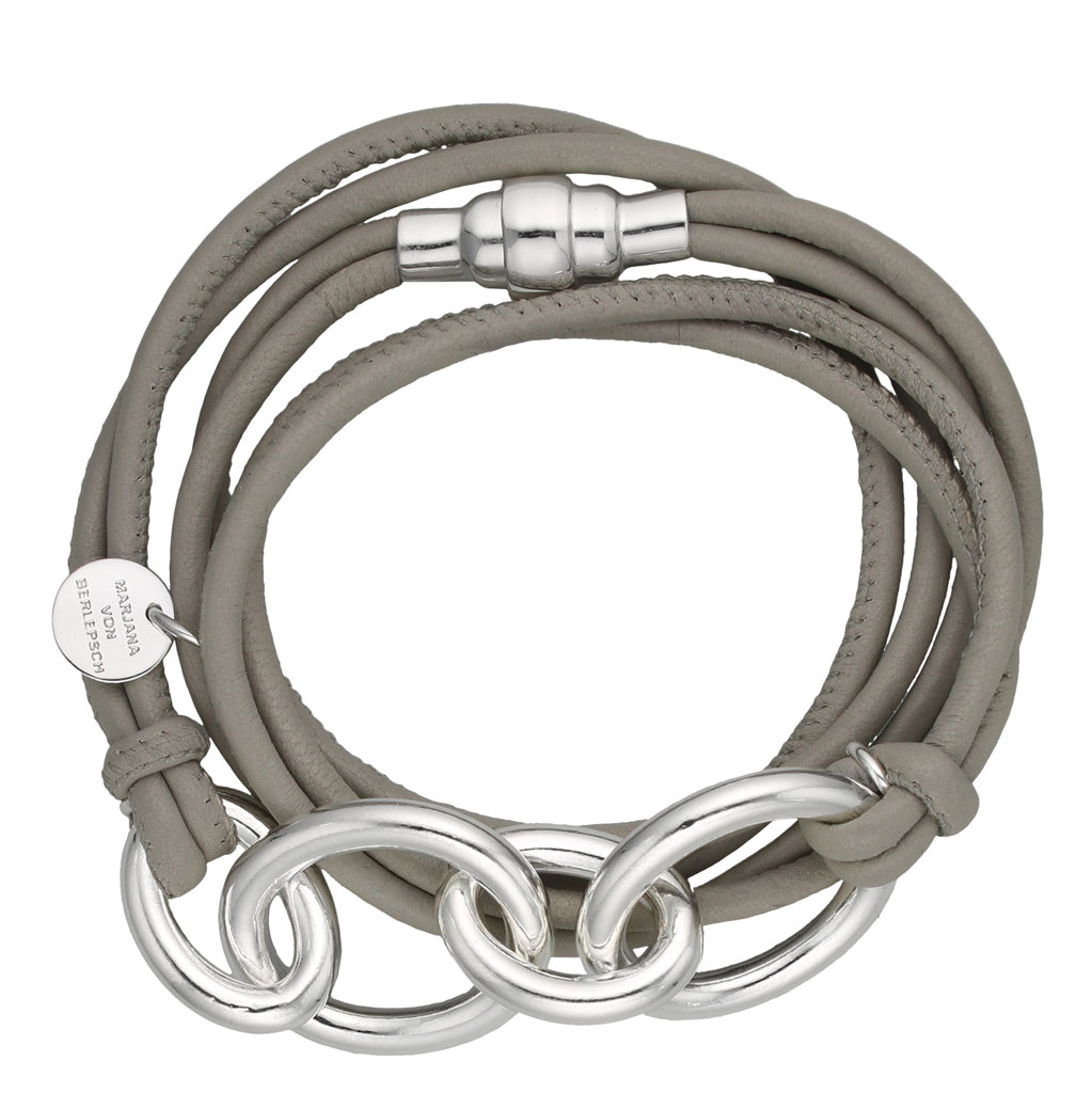 RIVA LEDERARMBAND STEIN