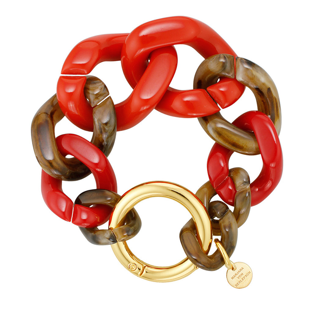 KARO ARMBAND Resina Rot