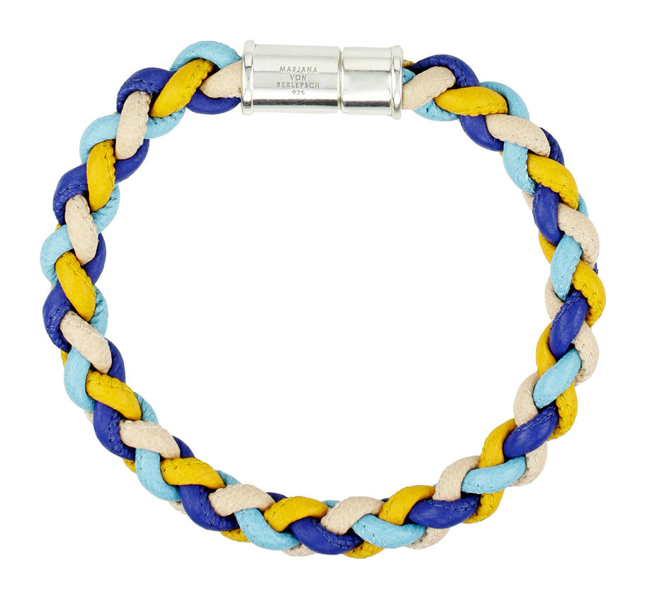 ZEUS ARMBAND MEN AZURBLAU TRIO